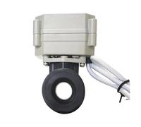 JNVFTCUX Vanne à Boisseau sphérique Commande électrique DN20, vanne d'eau actionnée de 3/4 po, Protection IP67, 9-24 V, Ouverture/Fermeture Normale(Indicator,Glue END-OPEN-CR202)