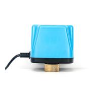 JNVFTCUX Vanne à Boisseau sphérique motorisée 1/2“ 3/4” 1" Pouce Actionneur de vanne électrique Moteur Deux Lignes DC24V DC12V(24VDC,Normally Closed)