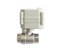 JNVFTCUX Vanne d'arrêt électrique DN8, Fermeture/Ouverture Normale, AC/DC 9 V-24 V, 2/5 Fils, électrovanne de Remplacement sécurisée en Cas Panne Courant(Cr502 Normally Open,BSP)