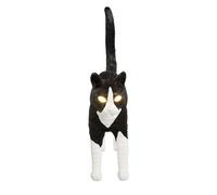 Jobby Cat lamp Lampe de table Noir et Blanc Seletti OFFRE SPECIALE - 8008215150420