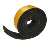 Jôbu Bande d'Étanchéité EPDM pour Abri de Jardin, Noire, 20mm de Large, 5mm d'Épaisseur, Rouleau de 5m, Auto-Adhésive
