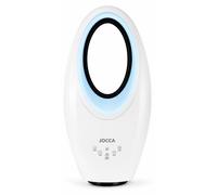 JOCCA 2357, Ventilateur domestique sans hélice, Blanc, De sol, Télécommande,tactile, 7,5 h, CA