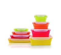 Jocca 4463 Assortiment de 4 coupelles en Silicone Pliables.