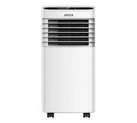 Jocca Climatiseur Portable 9000 BTU avec télécommande/minuteur Pingouin 24 Heures/Puissance 970 W/Bruit < 65 DB/Volume d'air 320 m3 par h/avec roues/16 m2 (9000 BTU)