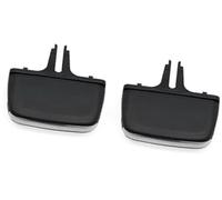 Jodriva Clip de ventilation de voiture Évent de climatisation, pour Volvo, pour Xc90 2016-2024 Kit réparation clips coulissants pour grille sortie pour avant et arrière voiture(BLACK 2pieces)