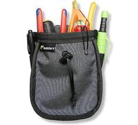 Joey Pouch Pro Pochette de Ceinture à Outils à Clipser pour vis et Clous, idéale pour électricien, Technicien CVC, Plombier, Charpentier, Entrepreneur, Bricoleur et Tout Ouvrier, Clip en métal