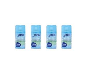 Jofel AKA2020 Lot de 4 désodorisants concentrés Mandarine 0,25 l
