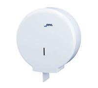 Jofel - Grand distributeur industriel de rouleaux de papier toilette, distributeur de rouleaux de papier jusqu'à 400m, diamètre max. 260mm, mandrin de 55mm, idéal toilettes publiques, Azur AE55300