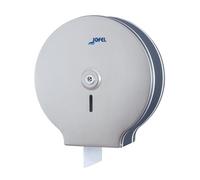 Jofel - Grand Distributeur Industriel de Rouleaux de Papier Toilette, Rouleaux jusqu'à 400m, diamètre Max. 260mm, mandrin de 18 à 55mm, Acier Inoxydable satiné AISI 201 avec 0,8mm, Classic AE24300