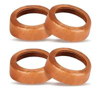Jognee Lot de 4 manchons de piston pour pompe à bras - Pompe de jardin - Type 75 - Manchon en cuir - Pompe à main - Pièce de rechange - Joint en cuir de type 75