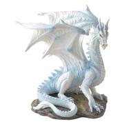 Joh. Vogler GmbH Draconis le dragon sage avec ailes surélevées 19 cm Figurine Sculpture Dragon Figurine