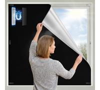 Johgee Store Occultant Magnétique Fenêtre sans Perçage 300x145cm | Tissu occultant ajustable, Store occultant amovible, Imperméable, Protection solaire pour velux, Chambre à coucher