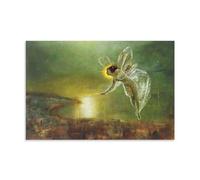 John Atkinson Grimshaw Art Spirit of The Night Poster de style antique Impression d'art à suspendre sur toile imprimée Poster mural 20 x 30 cm