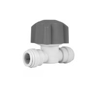 John Guest - 15 mm Vanne d'arrêt - Stop (Speedfit plastique hydraulique à poussée à raccords)
