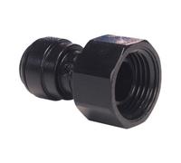 John Guest Adaptateur femelle en plastique 8 mm - Raccord de tuyau femelle BSP 1,9 cm