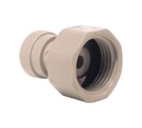 John Guest Connecteur réducteur/adaptateur Speedfit et raccord BSP de 1/4 po x 1/2 po, 1 pièce