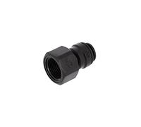 John Guest Raccord droit métrique femelle 3/8" - 8 mm Tuyau pour systèmes de filtration d'eau et osmose inverse (1 pièce)