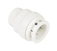 John Guest Speedfit PSE4615W Lot de 2 embouts d'arrêt 15 mm