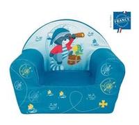 Fauteuil club enfant - FUN HOUSE - JOHN LE RATON - Bleu - Intérieur - Enfant