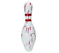 Johnnies - Épingle à Bowling à 10 Broches - Pleine Taille réaliste, Halloween, Accessoire de Film, Fausse Arme