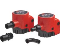 Johnson Pump Ultima Pompe de cale Avec interrupteur à flotteur, 600gph, 12v/2,5a, 38l/min, raccord de tuyau 3/8