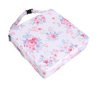 JOINPAYA 1 PC Coussin Rehausseur Pratique pour Chaise Garçon et Filles en Mousse Densité Élevée et Polyester, Coussin de Siège Détachable Facile à Nettoyer avec Sangles de Sécurité