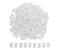 JOINPAYA 1000 Pièces Autocollants Mousse Adhésive Double Face | Écume Blanche, Absorption des Chocs et Vibrations, Usage Intérieur Extérieur, Lot Pratique pour Bricolage