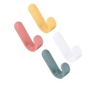 JOINPAYA 16 Pièces Crochets Adhésifs Suspendus Abs, Fixation Murale Forte | Auto-adhésifs, Amovibles, Protection Arrière, Cuisine et Salle de Bain