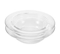 JOINPAYA 2 Pièces Coupelle en Verre Ronde 100ml pour Lampe D’aromathérapie | Plateau de Remplacement, Diffusion Solide et Chauffage Uniforme, Usage Bureau ou Maison, Facile à Nettoyer