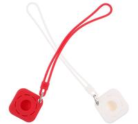 JOINPAYA 2 Pièces Protection Antiperte pour Localisateur Silicone Étanche et Résistant aux Rayures avec Porte-clés Compatible GPS Facile à Suspendre et Transporter Couleur Aléatoire