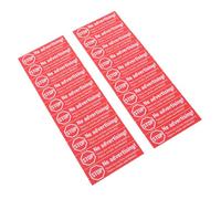 JOINPAYA 20 Autocollants Pvc Rouges « Pas de Publicité » pour Boîte aux Lettres, Adhésifs, Compatibles Universels, Installation Facile, pour Usage Extérieur et Bureau
