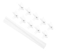 JOINPAYA 20 Pièces Tuteurs pour Plantes Clips de Vigne en Plastique, Pince à Tiges D'orchidées, Support Stable pour Orchidées et Fleurs, Jardin et Décoration Intérieure