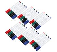 JOINPAYA 24pièces Lot de Marqueurs Effaçables à Craie Liquide Couleurs Vives pour Tableau Fenêtre Verre Menu Stylos à Séchage Rapide pour Salle de t Bureau