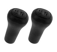 JOINPAYA 2pcs Boutons Robustes pour Levier de Chariot Élévateur en Plastique Noir, Conception Ergonomique et Contrôle Fiable, Accessoire Indispensable pour Chariots Élévateurs