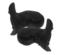 JOINPAYA 2pièces Roues Pivotantes de Rechange pour Valise à roulettes roulettes Silencieuses Rangée Lot de Noires