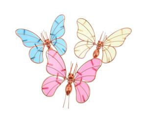 JOINPAYA 3 Pièces Décoration pour Jardinière en Fer et Acrylique, 3d Réaliste