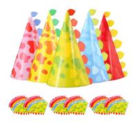 JOINPAYA 40 Pièces Chapeaux de Fête D'anniversaire en Papier de Cône Thème Dinosaure pour Garçon et Filles, Design Unique et Facile à Porter, pour Fête D'anniversaire et Photos