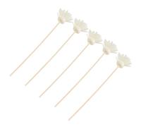JOINPAYA 5ensemble Bâtons Diffusants Parfum Chrysanthème Rotin Naturel Tiges de Diffuseur pour Huiles Essentielles Décoration Parfumée pour Intérieur
