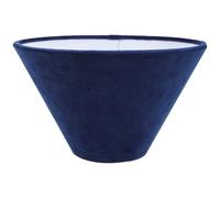 JOINPAYA Abat-jour en Velours Bleu Moderne et Léger, Forme Conique, Portable, pour Lampes de Chevet Chambres et Dortoirs
