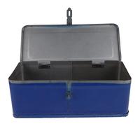 JOINPAYA Boîte à Outils Métallique Robuste Fer Malette de Rangement Portable pour Voiture Organiseur Fiable pour Outils Mécaniques Auto Adapté au Transport