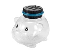 JOINPAYA Boîte à pièces Pot de Rangement pour pièces de Monnaie Conteneur à pièces de Monnaie de Dessin animé en PVC et ABS avec comptage numérique des pièces, écran LCD, pour Table de