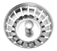 JOINPAYA Bouchon pour Évier en Acier Inoxydable Filtre Crépine, Facile à Installer Lavabo en Céramique ou Bassin de Lavage