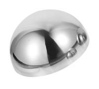 JOINPAYA Boule Réfléchissante en Acier Inoxydable pour Jardin et Intérieur, Sphère Creuse Miroir Hémisphérique, Décoration Murale Extérieure Élégante et Fonctionnelle