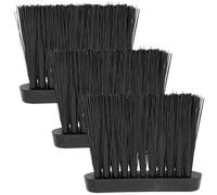 JOINPAYA Brosse de Cheminée Noire en Plastique Lot de 3 Set de Set de Pièces pour Poêle à Bois, Résistante à L'usure, Accessoire pour L'entretien en Extérieur