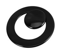 JOINPAYA Cache Flamme en Fer pour Cuisinière à Gaz Lot de 1 Set de Set Solide et Élégant Remplaçant le Couvercle Brûleur Flamme Uniforme Cuisine
