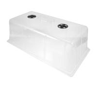 JOINPAYA Couvercle de Pot de Pépinière en Plastique, Cloche Hivernage | Couvercle de Pot de Pépinière, Balance L'humidité et Isole, Léger pour Mini Plants, Jardinage
