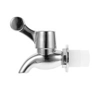 JOINPAYA distributeur d'eau bec verseur de distributeur de carafe d'eau pièces de distributeur d'eau en ABS argenté pour trou de 17-21 mm pour offices et restaurants