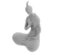 JOINPAYA Figurine de Bouddha pour Aquarium, Décoration en Résine | Style Vintage Traditionnel, Nettoyage Facile, pour Petits Aquariums et Gravier, Décor Compact pour Bureau