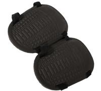 JOINPAYA Genouillère D'extérieur Noire en Eva Respirante et Pratique pour Travaux de Jardinage et Aménagement Paysager, Protection Robuste et Confortable, 1 Paire