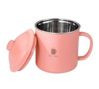 JOINPAYA Gobelet en Acier Inoxydable Rose 300ml pour Café et Lait | Surface Lisse, Stable sur Table, Résistant à L’usure, pour Soupe et Chocolat Chaud